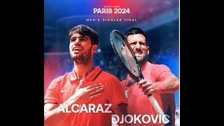 Carlos Alcaraz vs Novak Djokovic Live Stream  Gold Medal Match  Olympics 2024  Simulated AOT2 [upl. by Akeemaj]