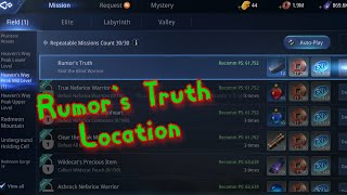 MIR4 Rumors Truth Heavens Way Peak Mid Level Mission [upl. by Grayce]