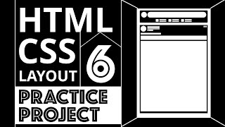 10 HTML CSS Practice PROJECTS Hindi 2024  Project 6  Basic To Advance Layout [upl. by Dzoba]