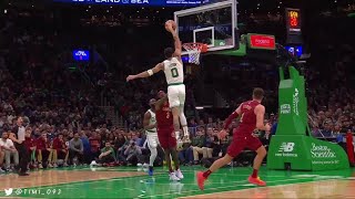 Jayson Tatum Highlights vs Cleveland Cavaliers 27 pts 11 reb 3 ast 3 blk  202324 NBA Season [upl. by Issiah]