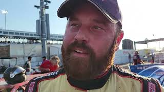 UDPB Tyler Bruening passed in last laps finishes runnerup at Knoxville [upl. by Rebekah]