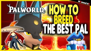 PALWORLD How to get the BEST PALS in Palworld ANUBIS Breeding Guide Best Stats and Handiwork Level 4 [upl. by Souza415]