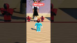 Red light green light squid game gameplay in roblox roblox shorts gaming youtube [upl. by Onairpic]