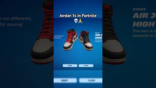 Jordan 1s have been added to Fortnite shorts fortnite update viral funny jordans jordan1 new [upl. by Adnar]