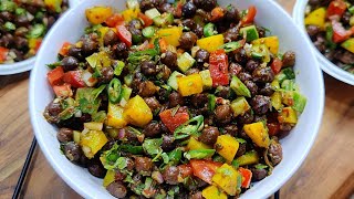 Chatpati Kale Chane Ki Chaat  Ramzan Special Chana Chaat Recipe  New Iftar Chaat Recipe [upl. by Ecirual630]