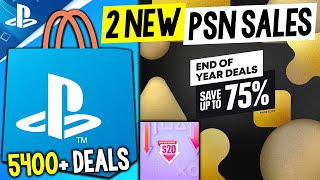 2 HUGE NEW PSN SALES 5400 Deals End Of Year Deals  Games UNDER 20 Sales PSN Store Deals 2023 [upl. by Nylorak]