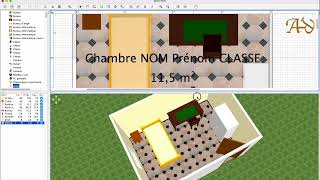 TP chambre  Sweet Home 3D [upl. by Graig321]