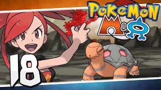 Pokémon Omega Ruby and Alpha Sapphire  Episode 18  Lavaridge Gym Flannery [upl. by Alekal]