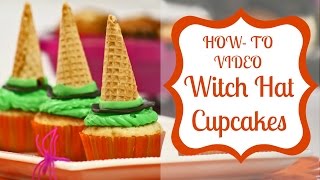 Halloween Cupcake Idea Witch Hats [upl. by Emerald]