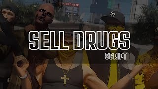 Fivem Sell drugs Script [upl. by Mcgray573]