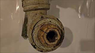 Easiest Way to Remove an Old Rusty Sewer Pipe Cleanout Plug [upl. by Sile]