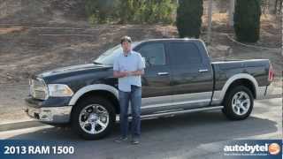 2013 RAM 1500 Laramie HEMI Test Drive amp Pickup Truck Video Review [upl. by Izy756]