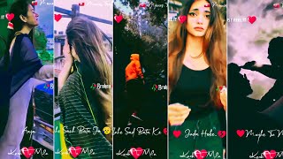 🥀Kash Tu Mila Hota Song💕 Status 💫 Aesthetic Video  🔥New Trending Full Screen Lyrical Status [upl. by Ecinrahs]