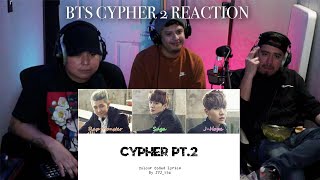 BTS CYPHER PT 2 REACTION [upl. by Ecienahs443]