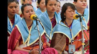 Music Program by Sikkim Sai Youth at Prasanthi Nilayam Puttaparthi  8 Jan 2018 [upl. by Analat]