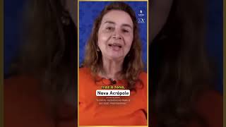 Prof Lúcia Helena de Nova Acrópole filosofia novaacropolebrasil novaacropole [upl. by Kaitlyn]