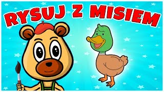 Rysowanie z Misiem  Kaczka🦆 [upl. by Truman]