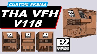 SKEMA BOX THA VFHV118  SPEAKER 1X 18quot [upl. by Thinia]