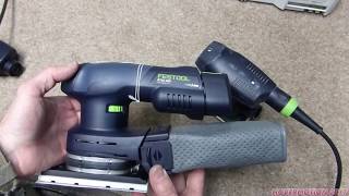 FESTOOL RTSC 400 201515 2MM ORBITAL SANDER [upl. by Phail]