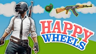 PUBG LEVEL in Happy Wheels   Happy Wheels Funny Hindi Gameplay [upl. by Terbecki]