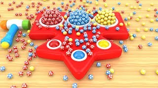 Learn Shapes with Color balls and Hammer Educational Toys [upl. by Taam]