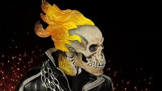 Sideshow Ghost Rider 16 Scale Action Figure Review [upl. by Lesko973]