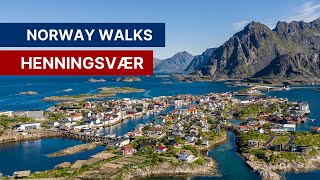 Stunning Henningsvær Walk  Lofoten Fishing Village  Norway Walks 4K [upl. by Irianat]