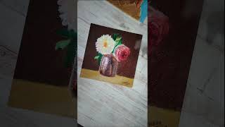 Varnishing my artwork ✨️art shortvideo painting varnishing youtubeshorts artist shorts [upl. by Ennaira649]