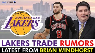 Lakers Rumors ESPN’s Brian Windhorst Says There’s “Zero” Chance Lakers Will Trade For Zach LaVine [upl. by Berke]