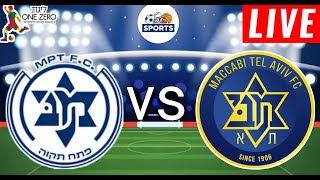 Maccabi Petah Tikva vs Maccabi Tel Aviv Live Score [upl. by Haldi]