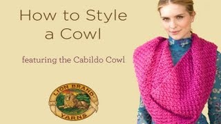 How to Style a Cowl [upl. by Cadmann]