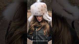 Ushanka Lynx fur hat [upl. by Arleen206]