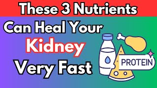 Revitalize Your Kidneys 3 Nutrients Doctors Don’t Want You to Miss [upl. by Nymzaj676]