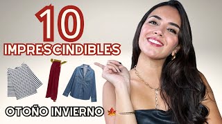 🍂10 Prendas IMPRESCINDIBLES para OtoñoInvierno que Toda Mujer Debe Tener Motf amp Voghion Haul [upl. by Oelc]