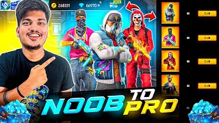 Free Fire I Challenged Jash To Make This NOOB I’d PRO In 10 Minutes😍 Garena Free Fire [upl. by Ellynn]