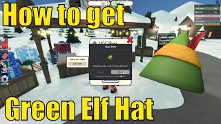 How to get Green Elf Hat in Elf North Pole Workshop  How to get 25 UGC Tickets [upl. by Budd59]