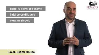 Le domande più frequenti sugli esami online Pegaso [upl. by Orelee849]