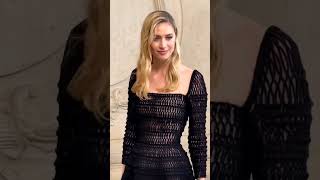 Beautiful Beatrice Borromeo Casiragi attended the presentation of the Dior Haute Couture AW 23 [upl. by Artemisia]