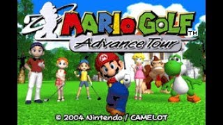 Mario Golf Advance Tour GBA  All Single Tournaments Story Mode Longplay [upl. by Stickney489]