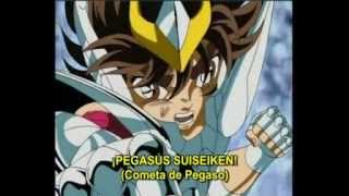 Saint Seiya The Hades  Seiya Vs Radamanthys [upl. by Einitsed898]