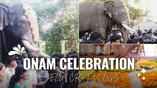 Onam Celebration at Veltech University chennai chennai viralvideo [upl. by Cini]