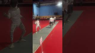 Practice of Fencer for Fencing Competition fencing Competition [upl. by Robson]