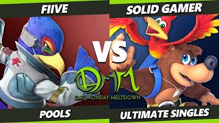 DAT MM 321  Fiive Falco Vs Solid Gamer Banjo Kazooie Inkling Smash Ultimate  SSBU [upl. by Yelram238]