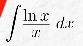 Integral of lnxx with usub  Calculus 1 Exercises [upl. by Ennahgem37]