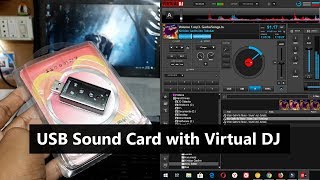 How To Use USB Sound Card with Virtual DJ 🔥 🔥 [upl. by Haneeja]