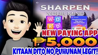 WORD MASTER APP REVIEW  EARN ₱15  ₱5000 DAILY BY RELAXING WORD PUZZLES GAME [upl. by Kcirddec839]