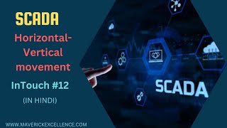 InTouch SCADA Tutorial 12  Horizontal amp vertical movement in SCADA  SCADA Tutorials Beginners [upl. by Nilrac]