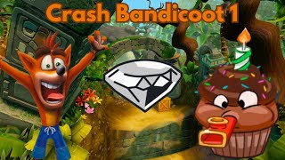 Crash Bandicoot N Sane Trilogy Stream  Completing Crash 1 Maybe With The Gems As Well [upl. by Htebazileyram]