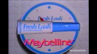 quotFresh Lash by Maybellinequot Mascara Commercial 1985 [upl. by Cherian]