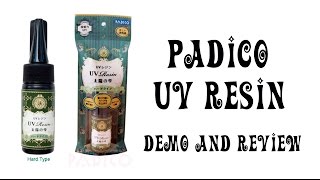 Padico UV Resin Demo and Review [upl. by Atiuqehc]